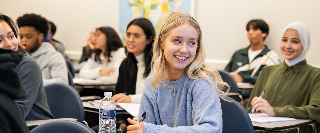 students in the classroom